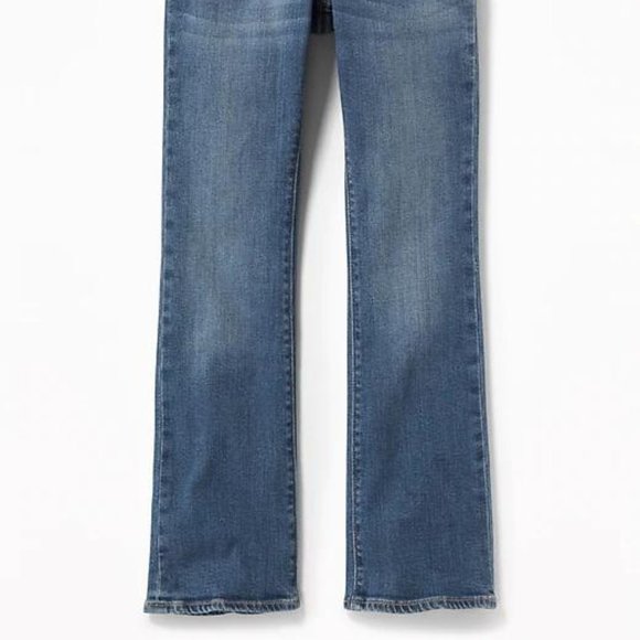 Old Navy Medium-Wash Boot-Cut Jeans for Girls - Picture 4 of 6
